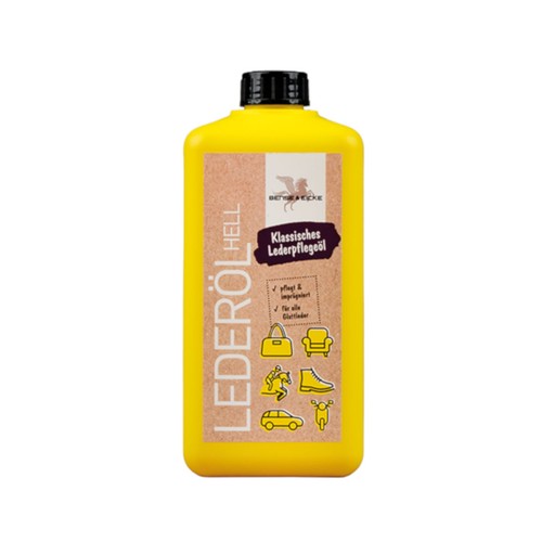 Lederöl 500 ml hell - &, e